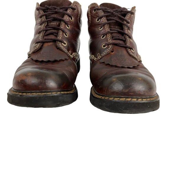 Ariat Women’s Boots 7.5 B Brown Canyon Leather Ankle Western Riding Style 17728 - Picture 3 of 12